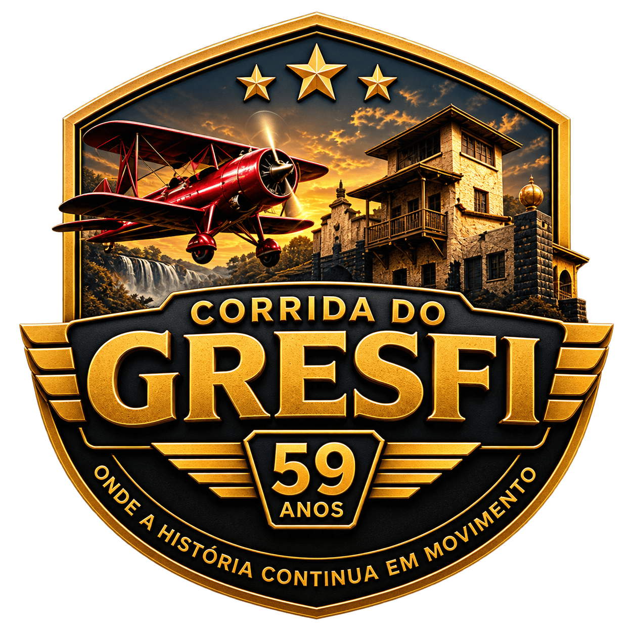Logo CORRIDA DO GRESFI 2026