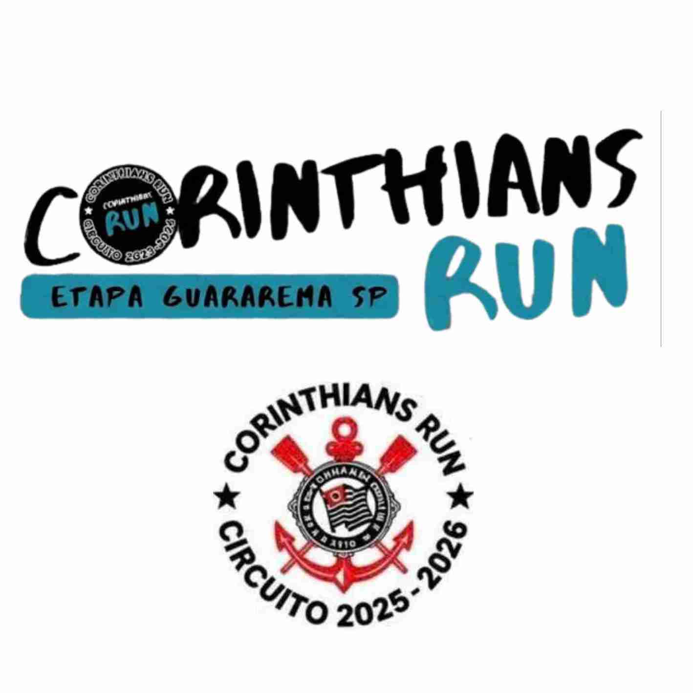 Logo CORINTHIANS RUN - ETAPA GUARAREMA 2026