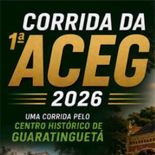 Logo 1ª CORRIDA DA ACEG 2026